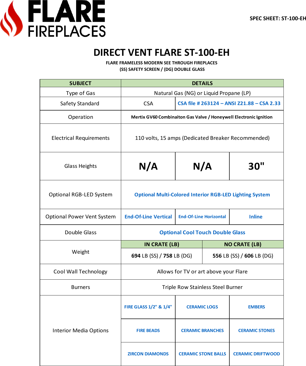 Page 1 of 2 - SPEC-SHEET-ST-100-EH