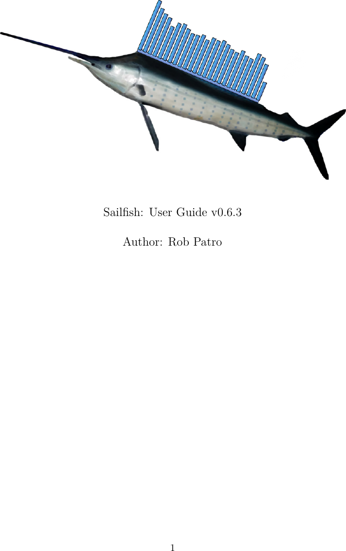 Page 1 of 7 - Sailfish Logo Manual