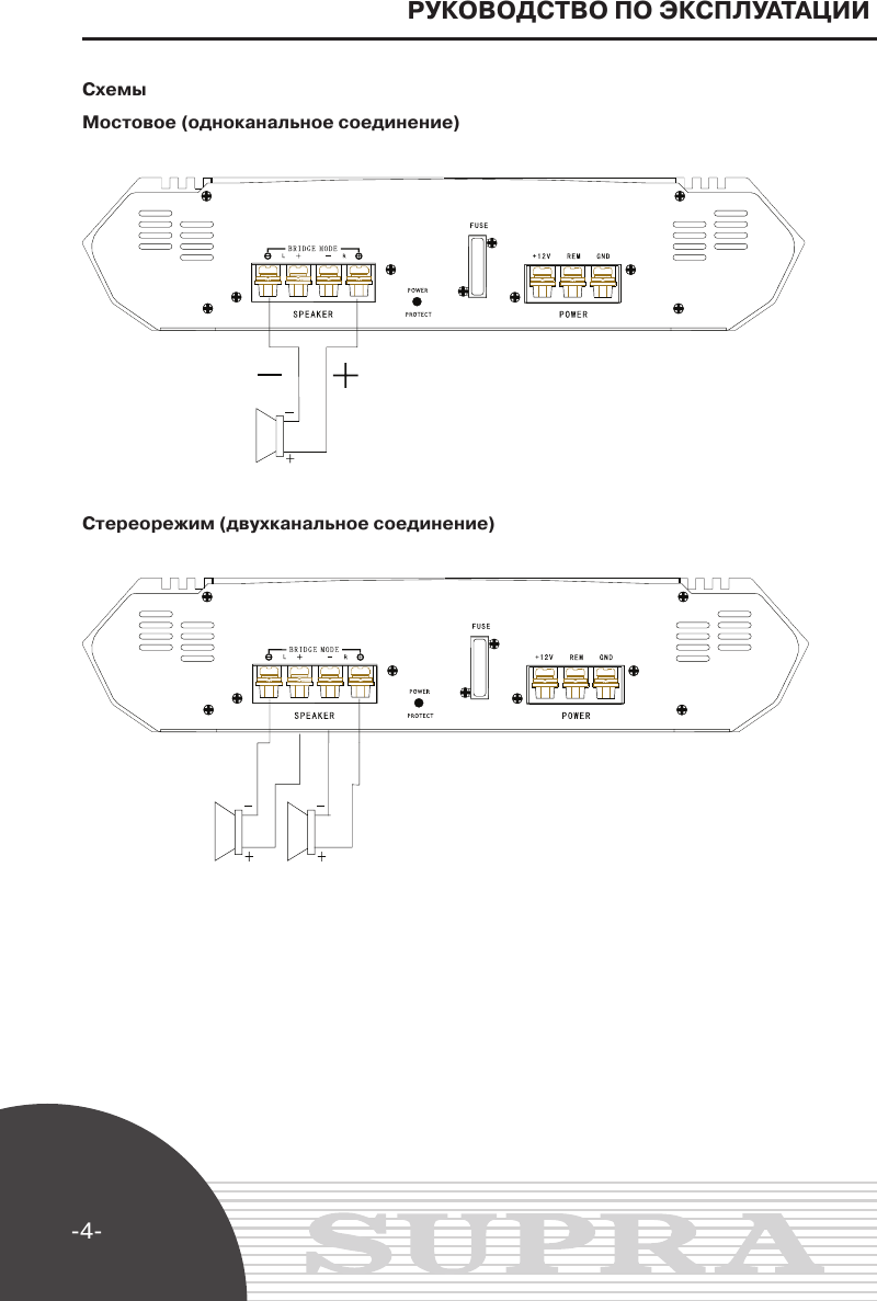 Page 4 of 10 - SBD-A2130 Manual Rus