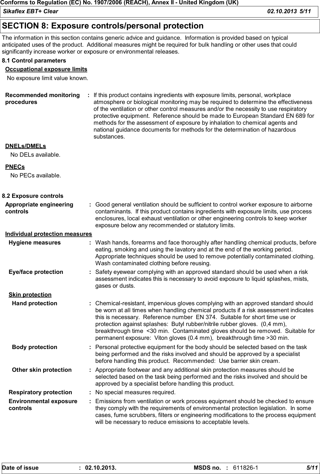 Page 5 of 11 - Sikaflex-EBT-Clear