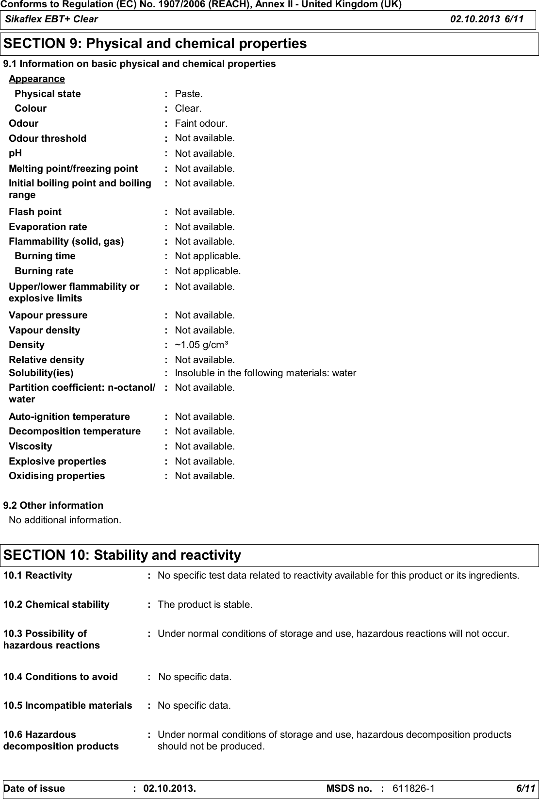 Page 6 of 11 - Sikaflex-EBT-Clear