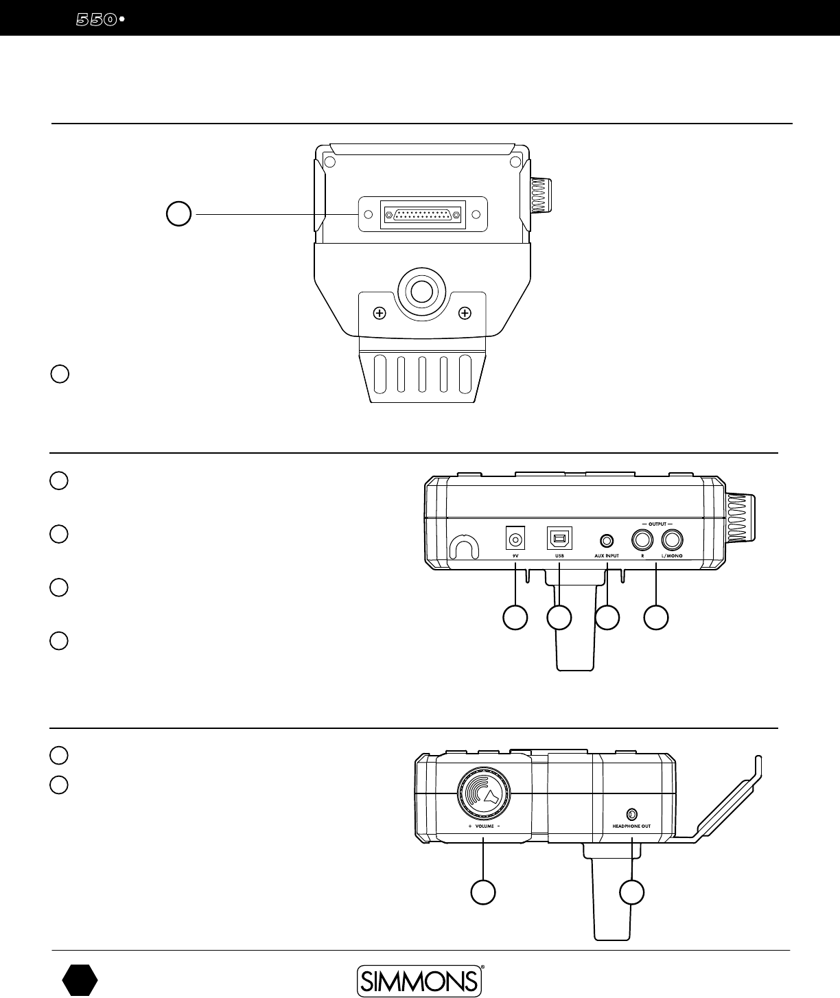 Simmons SD550 Owners Manual