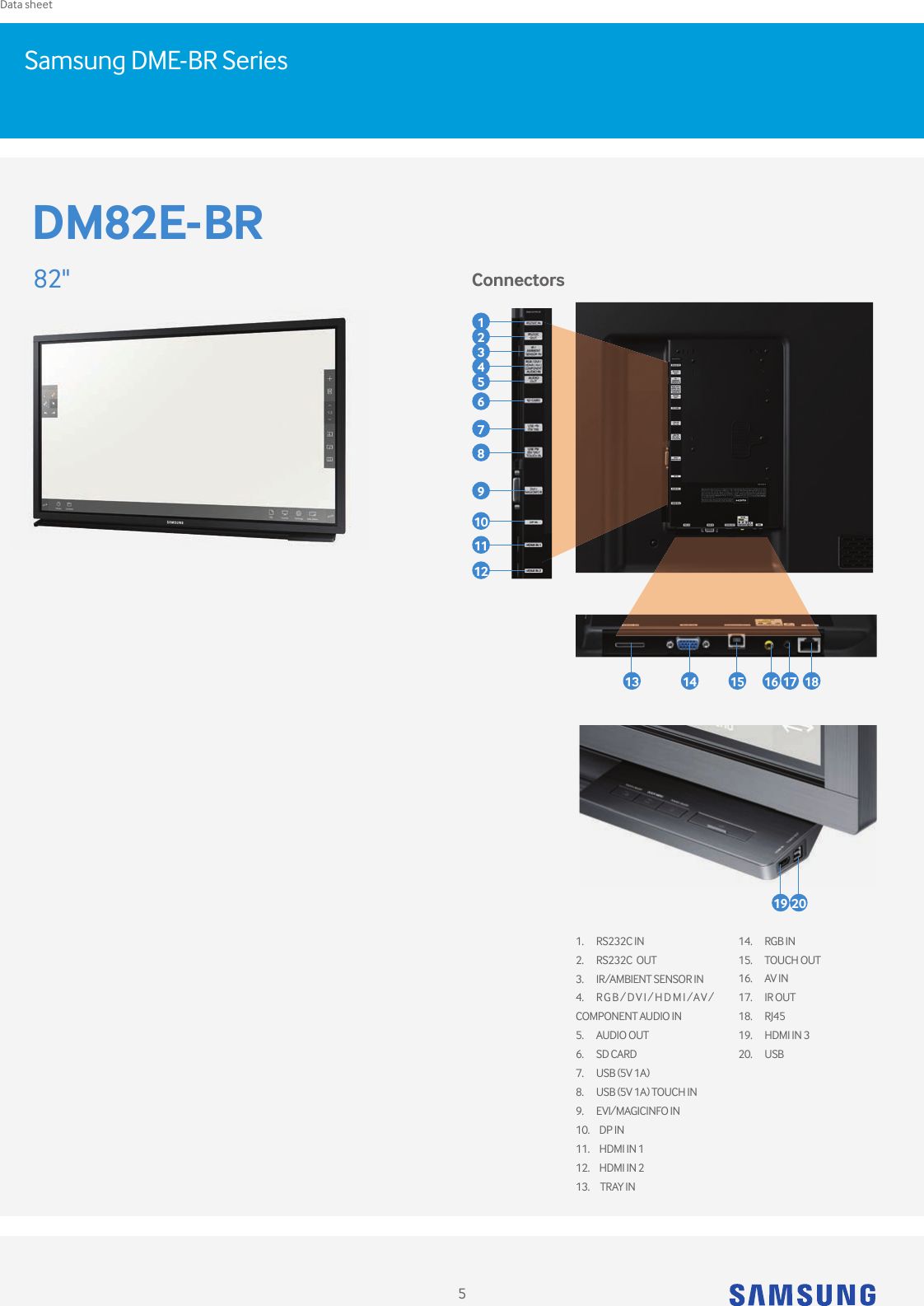 Page 5 of 8 - Smdm65Ebr User Manual