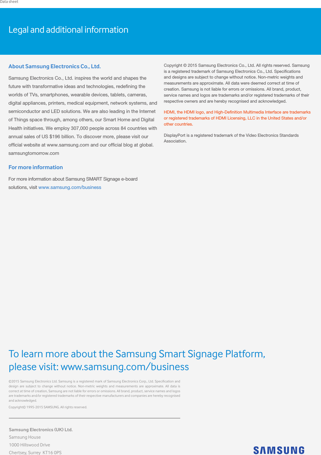 Page 8 of 8 - Smdm65Ebr User Manual