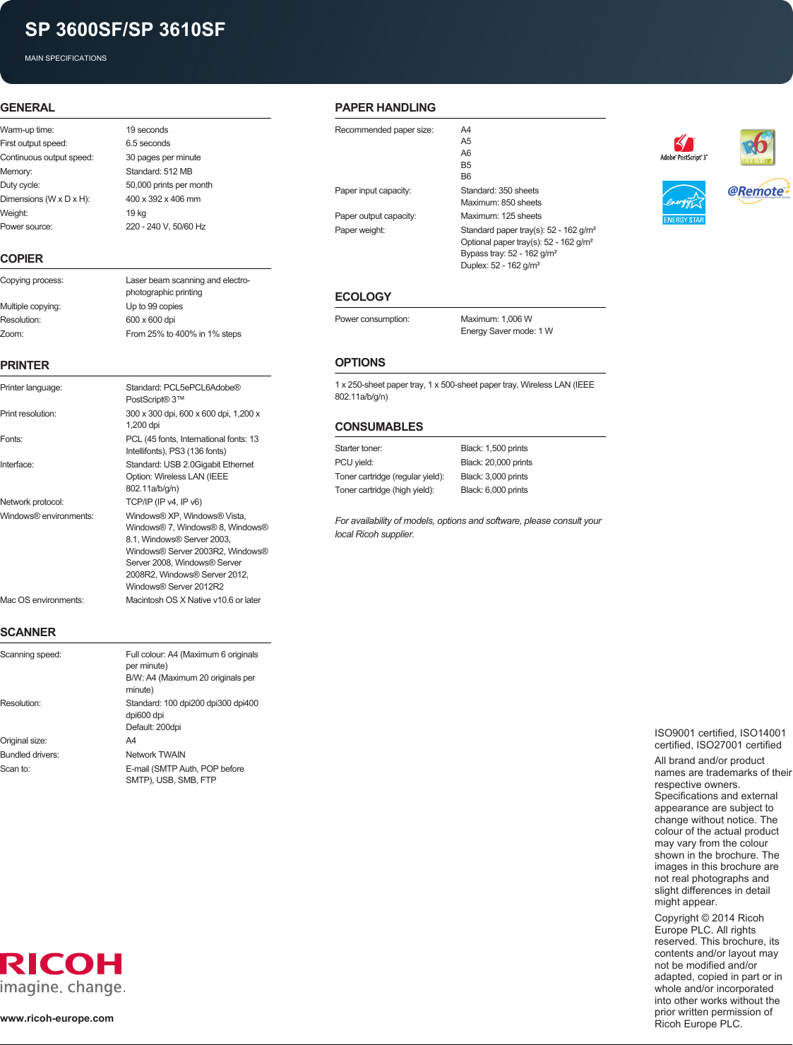 Page 4 of 4 - Sp3600Sf .. User Manual
