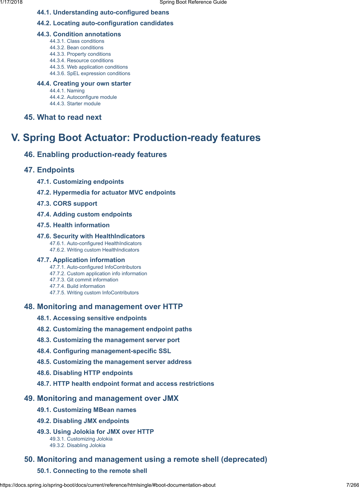 Spring Boot Reference Guide