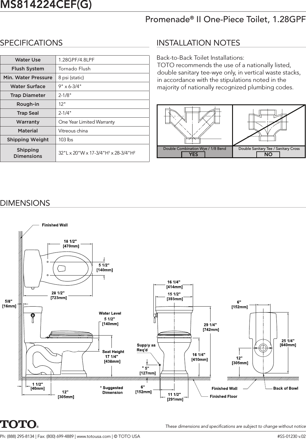 Page 2 of 2 - SS-01230 MS814224CEF(G)