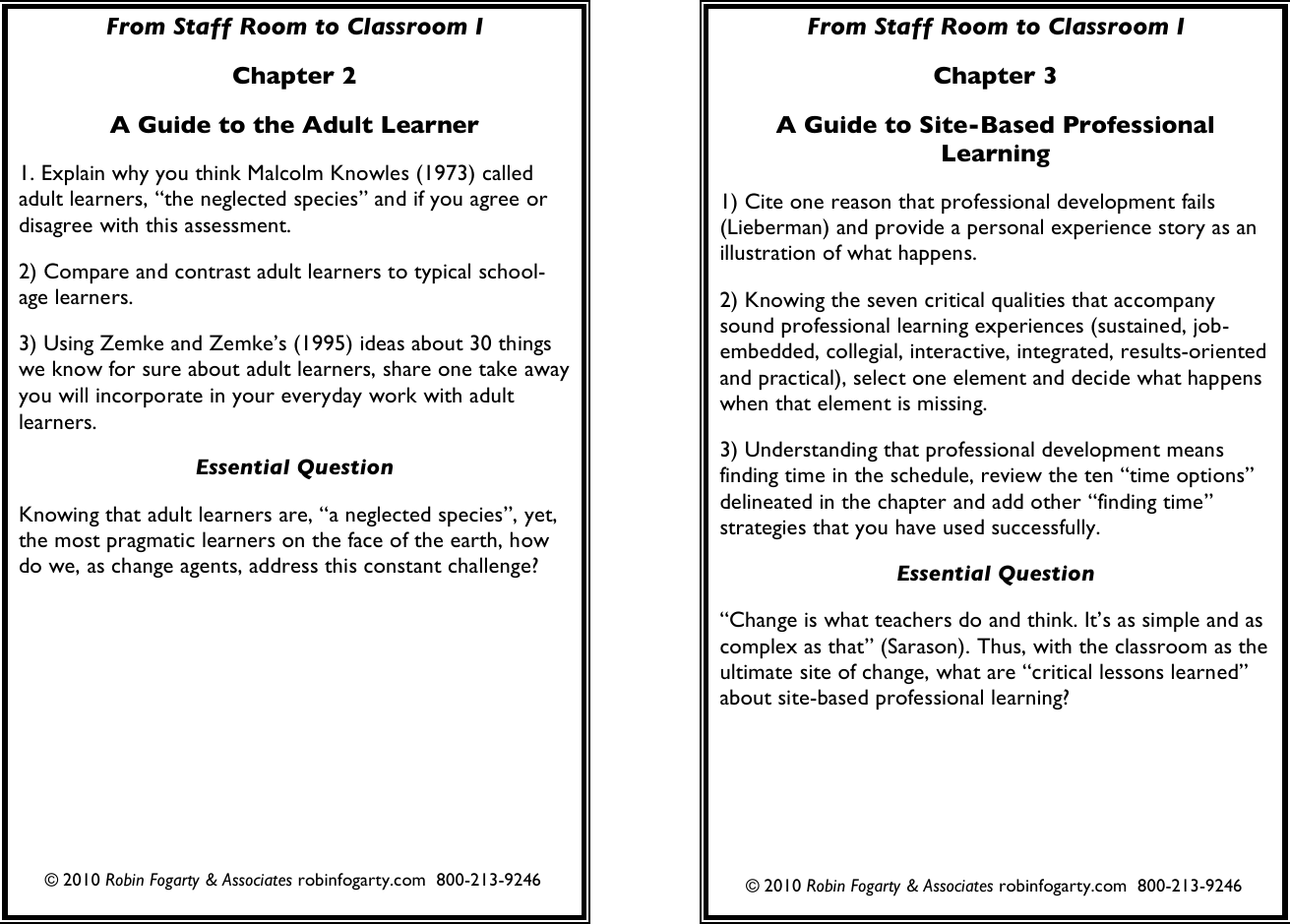 Page 2 of 6 - DiscussionGuide Staff Class Discussion Guide