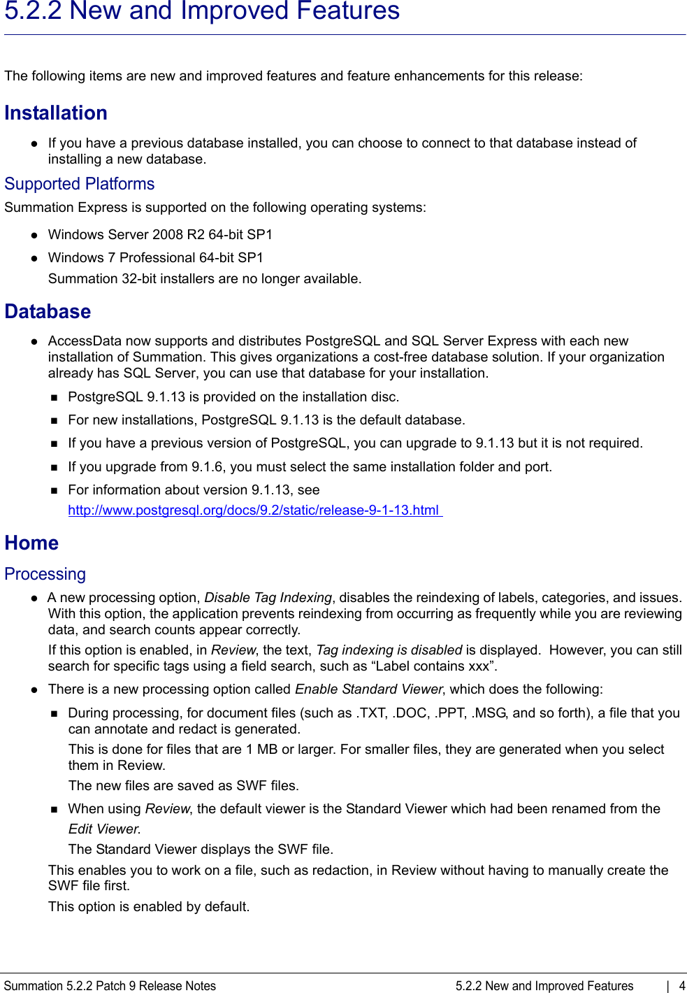 Page 4 of 12 - Sum_5_2_2_RN_Patch_9_update  Summation 5.2.2 P9 RN