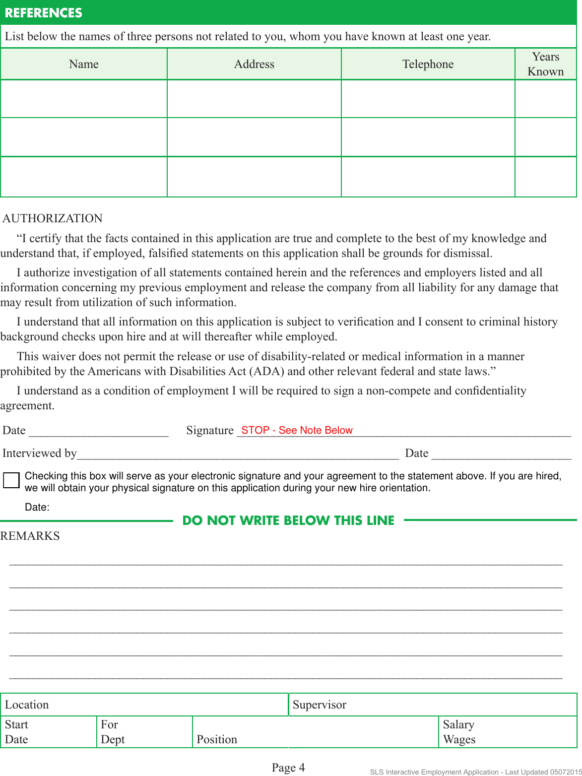 Page 4 of 4 - Sunlight Supply-Interactive-Employment-Application