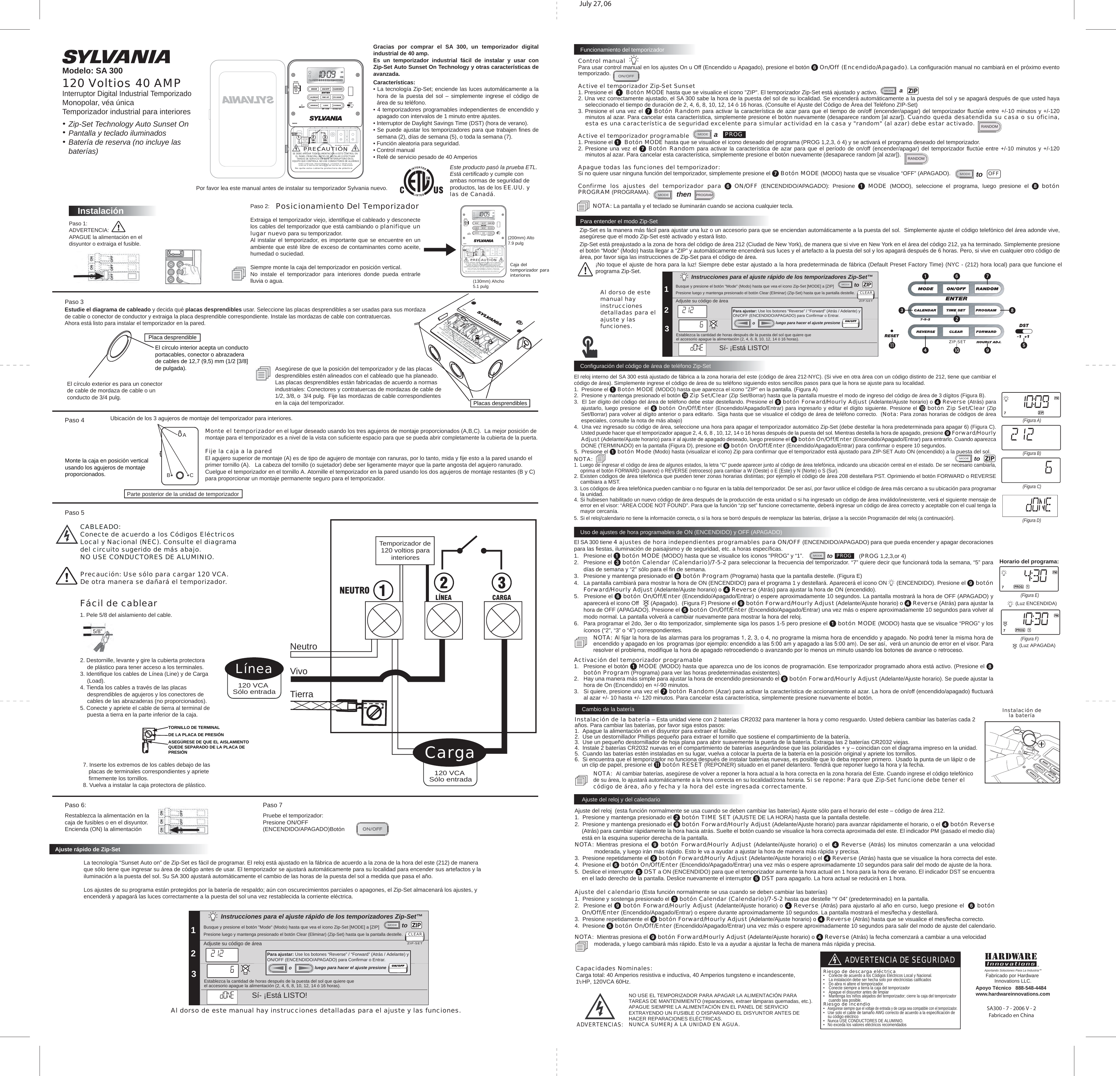 Page 3 of 4 - Sylvania-SA300