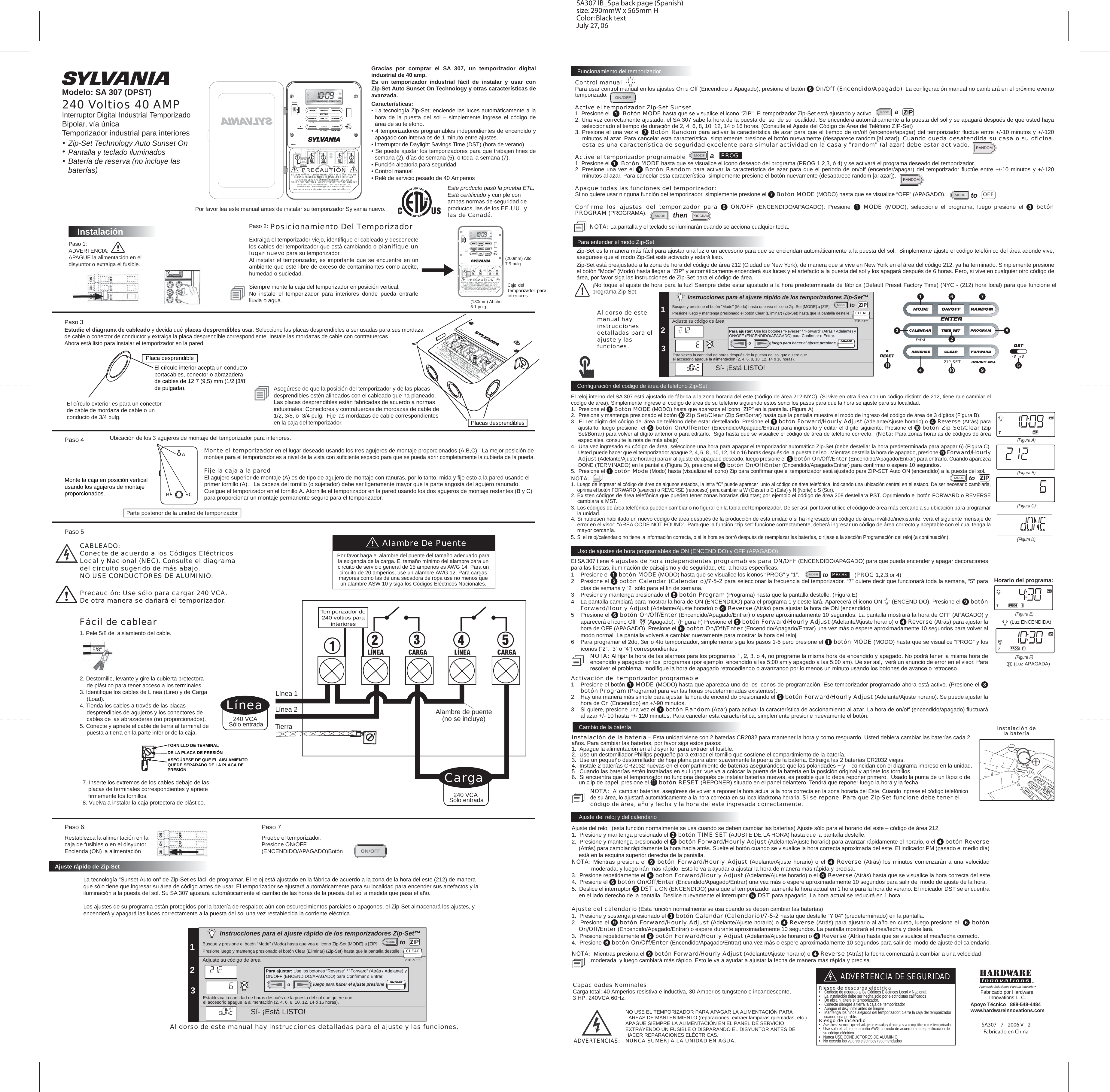 Page 3 of 4 - Sylvania-SA307