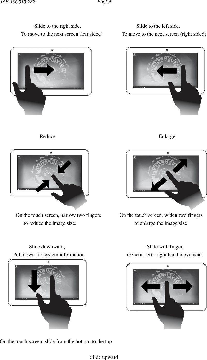 Page 5 of 10 - Intel Tablet PC TAB-10C010-232 - User Manual (EN)