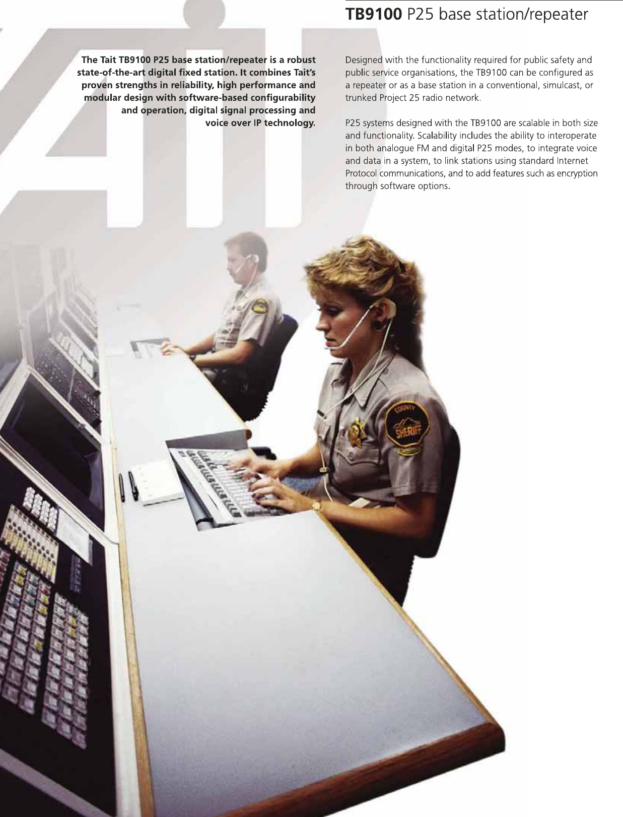 Page 2 of 4 - Tx9000/TB9000/Brochure/TB9100 Brochure TB9100