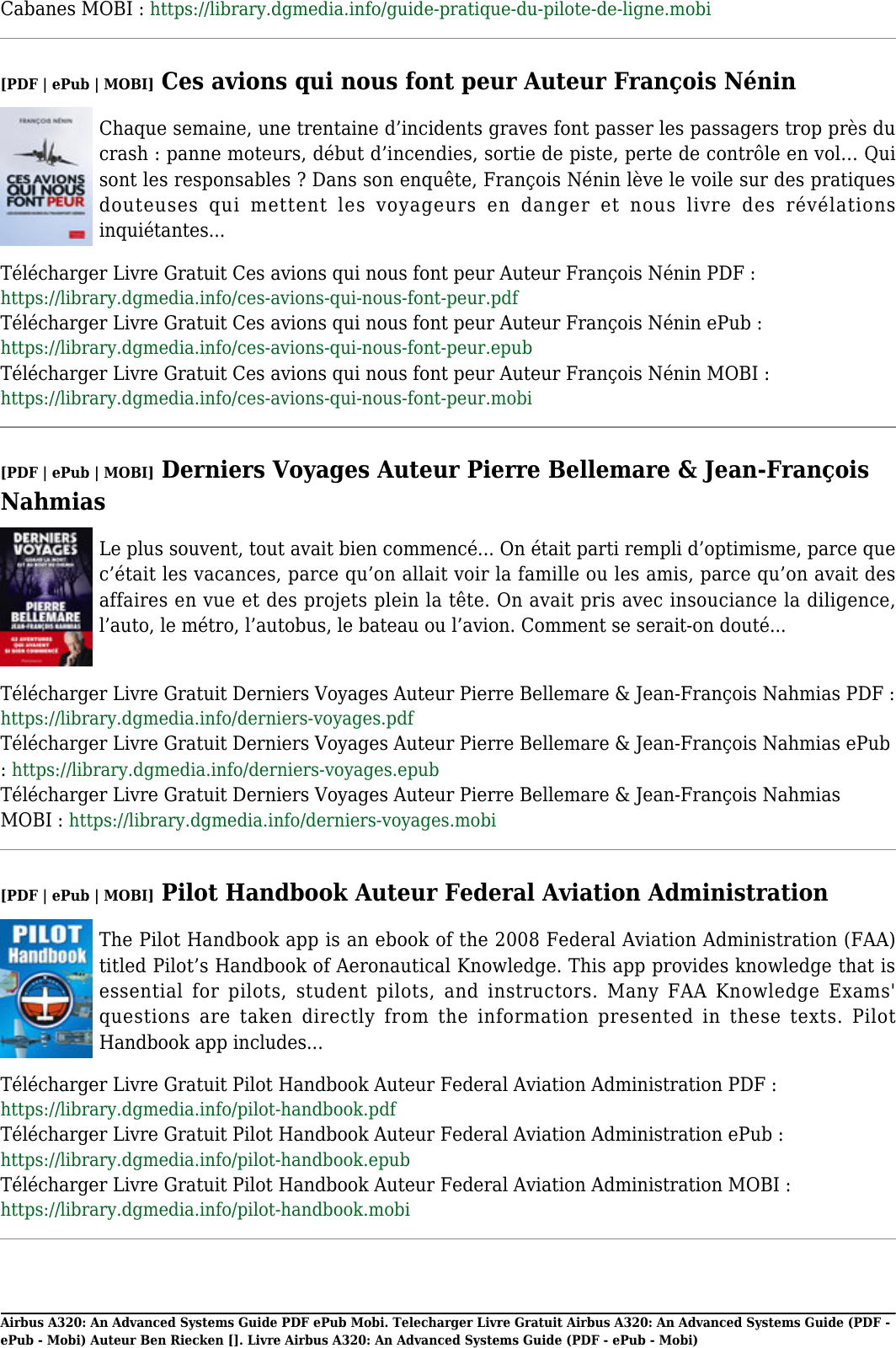 Page 4 of 10 - Ebook Gratuit Airbus A320: An Advanced Systems Guide (PDF - EPub Mobi) Auteur Ben Riecken Télécharger Livre A320- E Pub Par%2