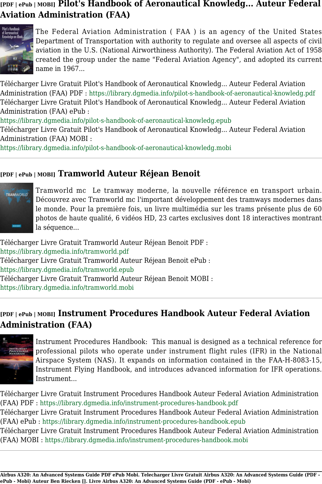 Page 9 of 10 - Ebook Gratuit Airbus A320: An Advanced Systems Guide (PDF - EPub Mobi) Auteur Ben Riecken Télécharger Livre A320- E Pub Par%2
