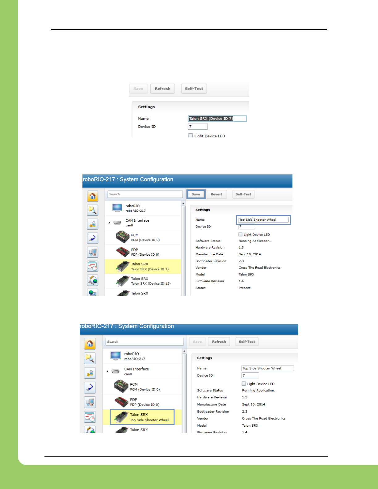 TALON SRX Software Reference Manualx Victor SPX Manual