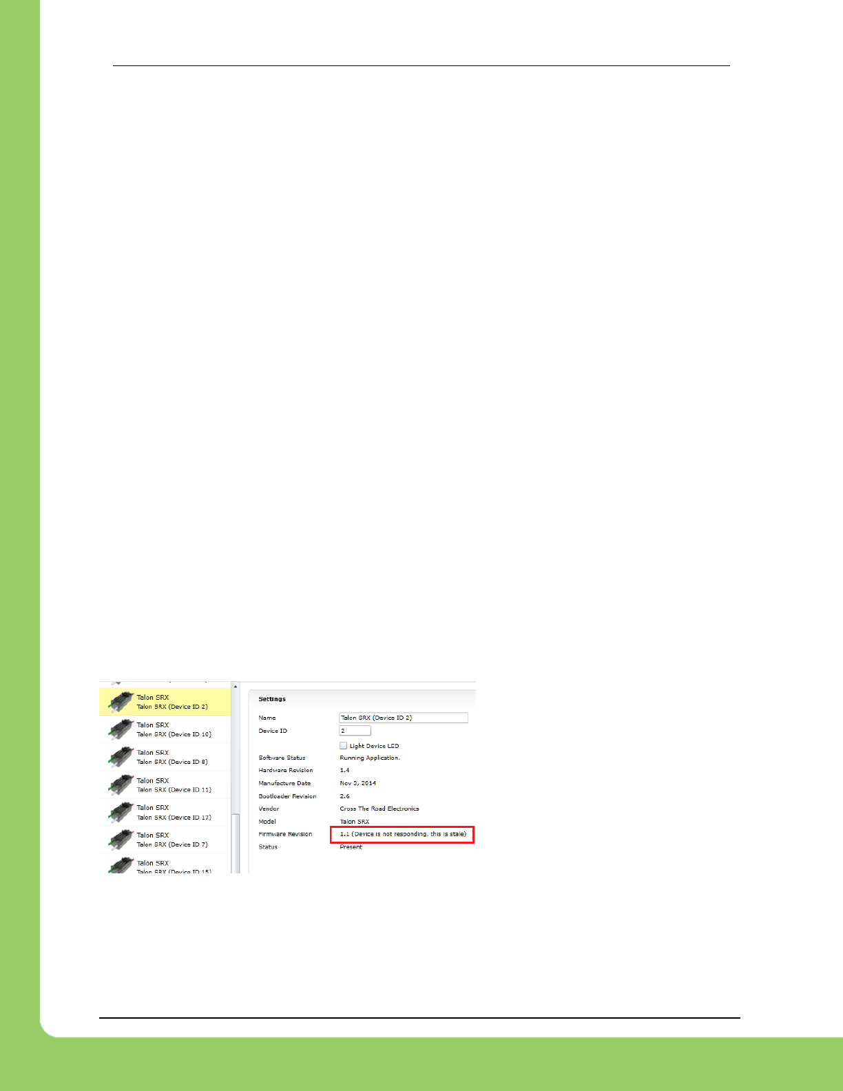 TALON SRX Software Reference Manualx Victor SPX Manual