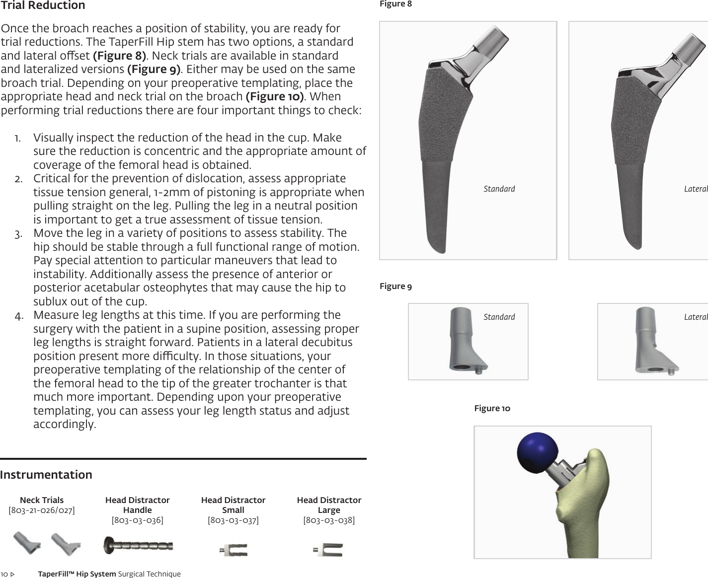 Page 10 of 12 - Taper Fill Surgical Technique Rev C