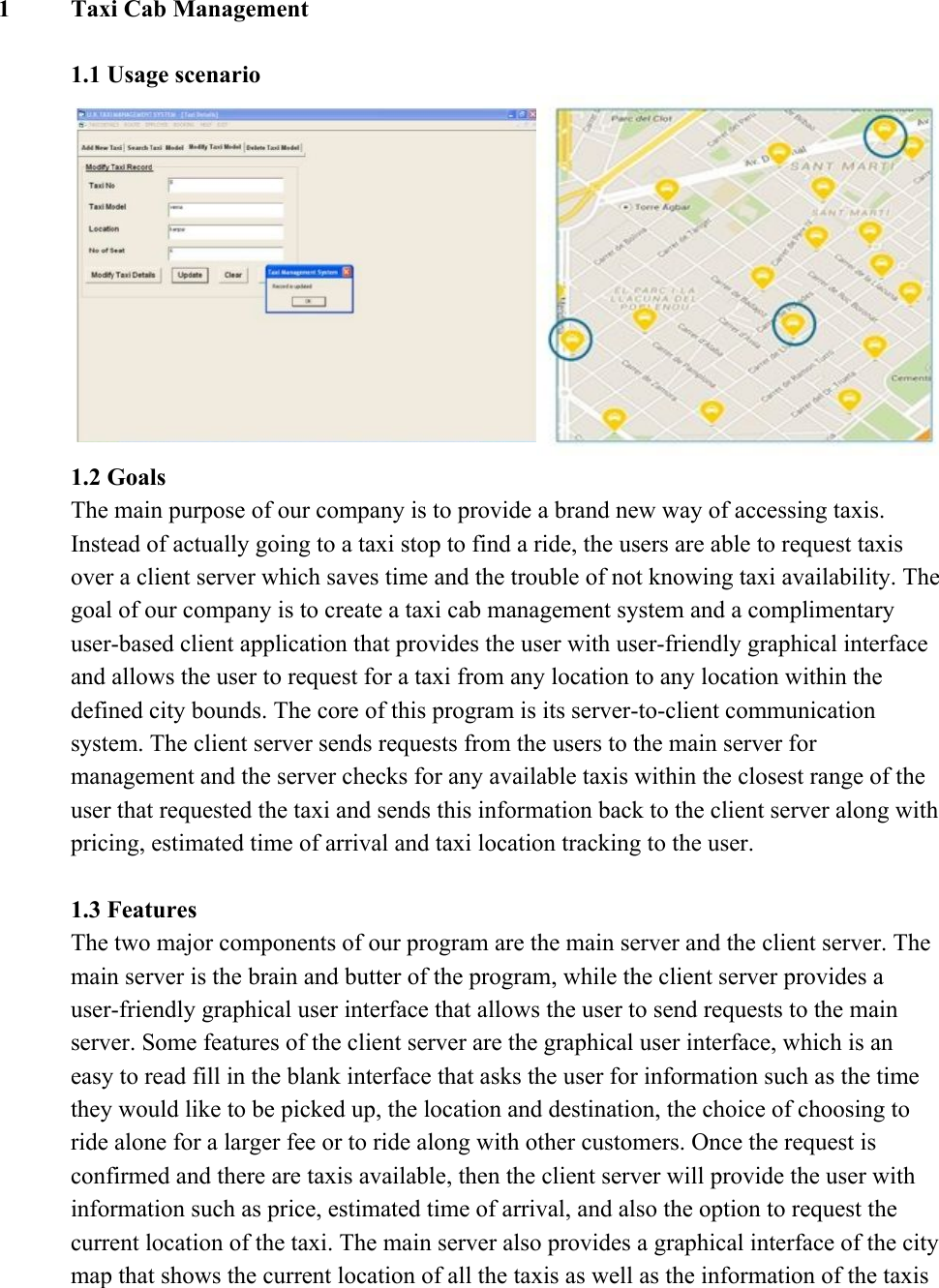 Page 5 of 12 - Taxi User Manual