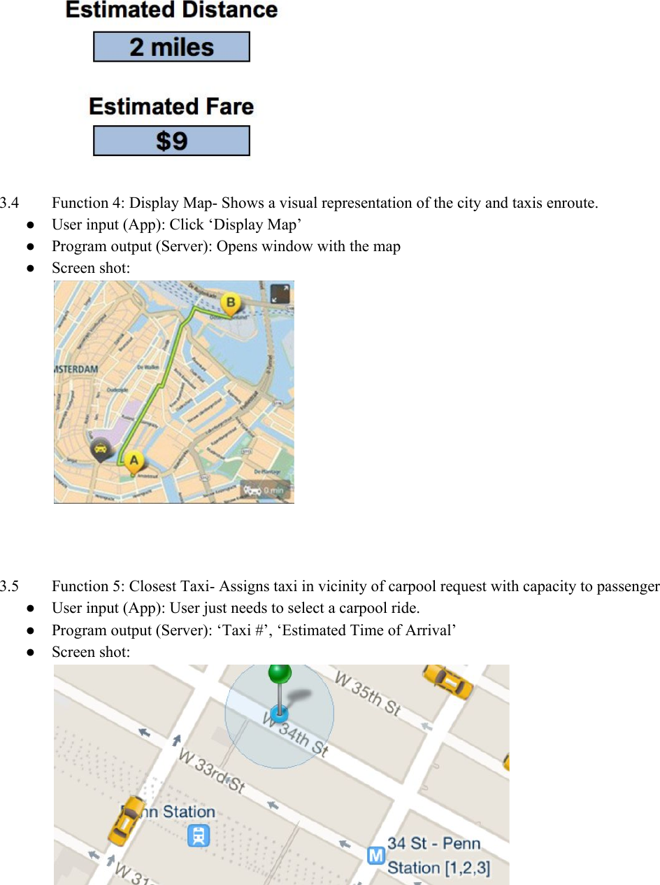 Page 8 of 12 - Taxi User Manual