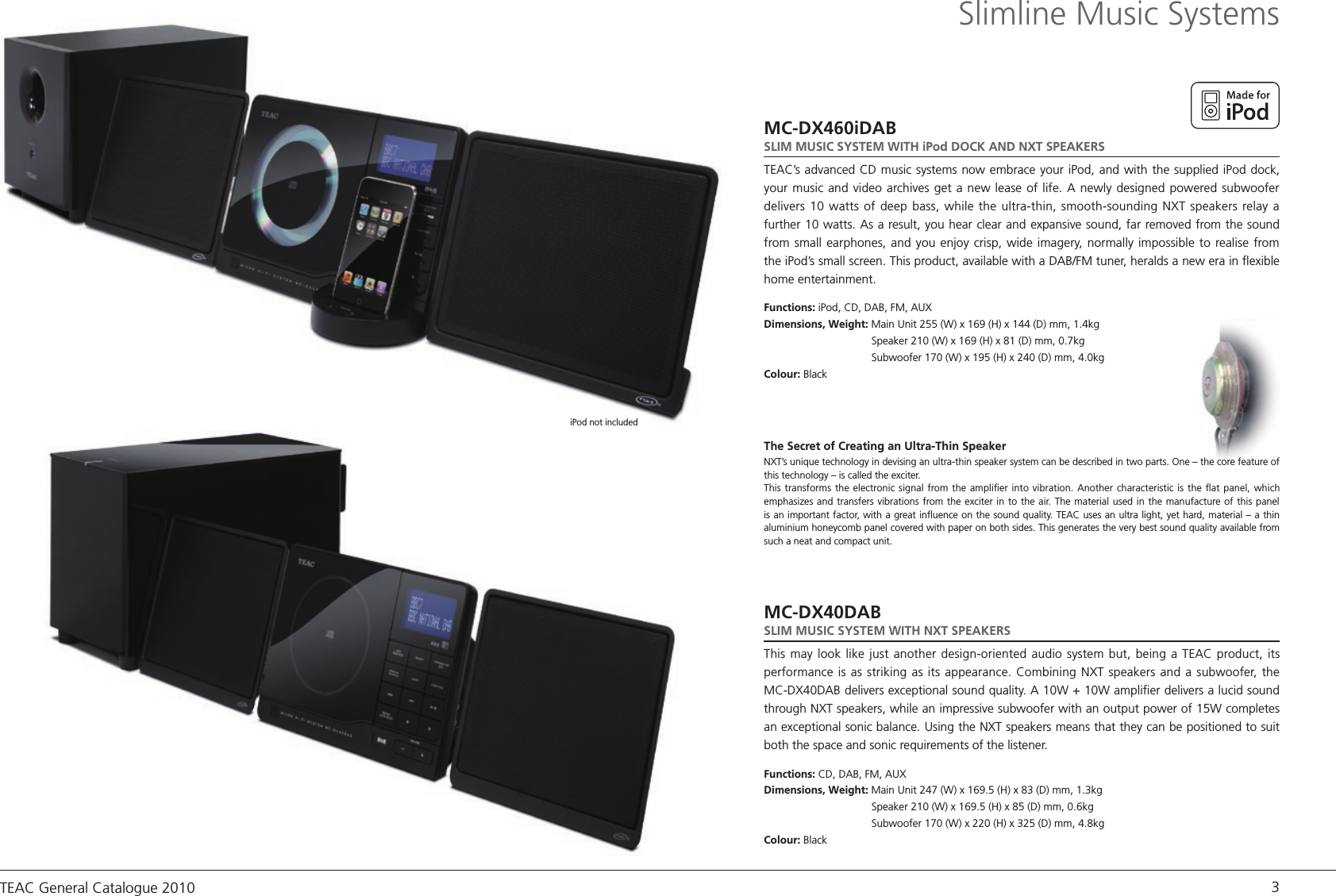 Page 3 of 12 - Teaccdp1260 User Manual