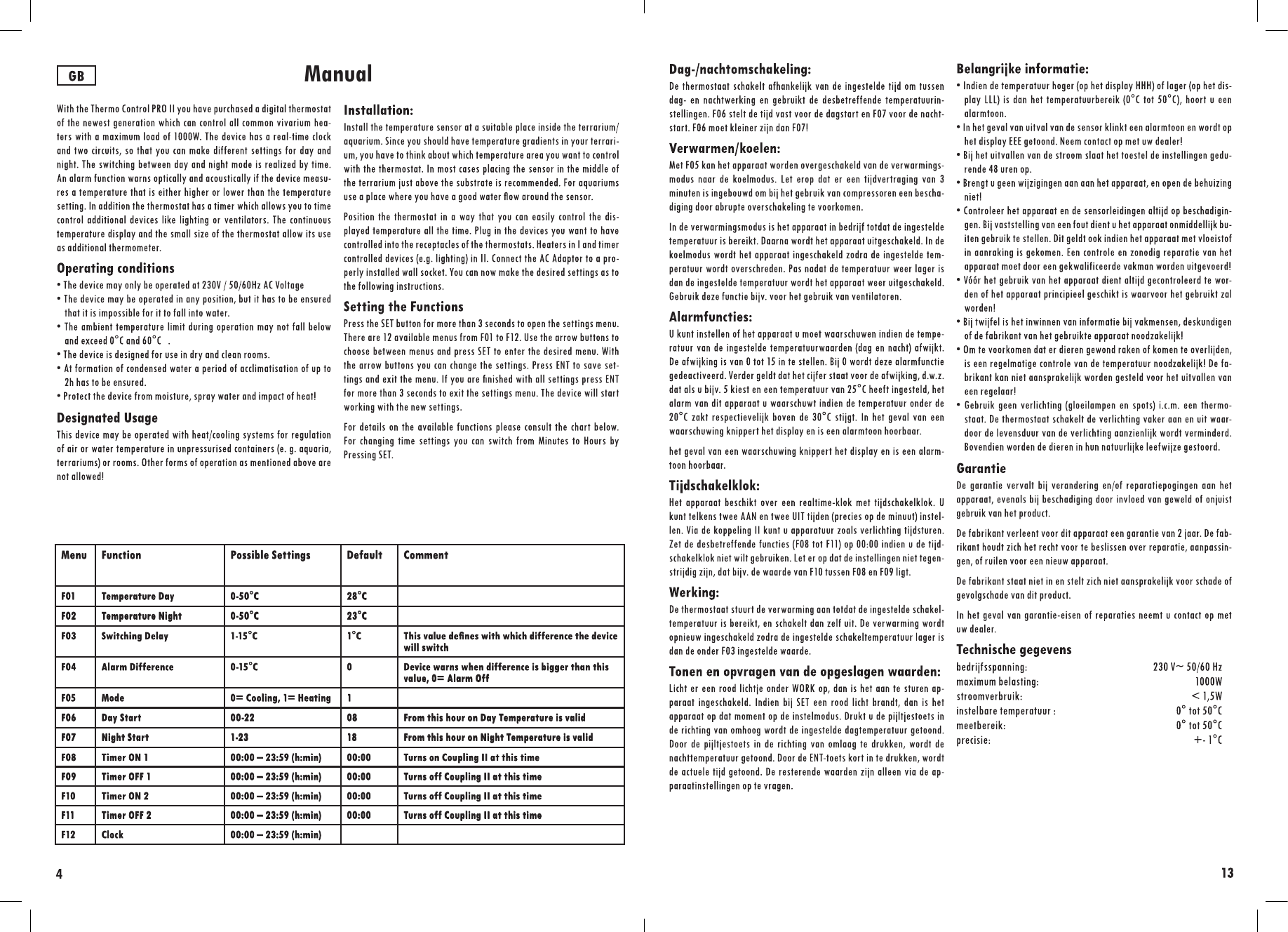 Page 4 of 8 - Thermo Control Pro  2