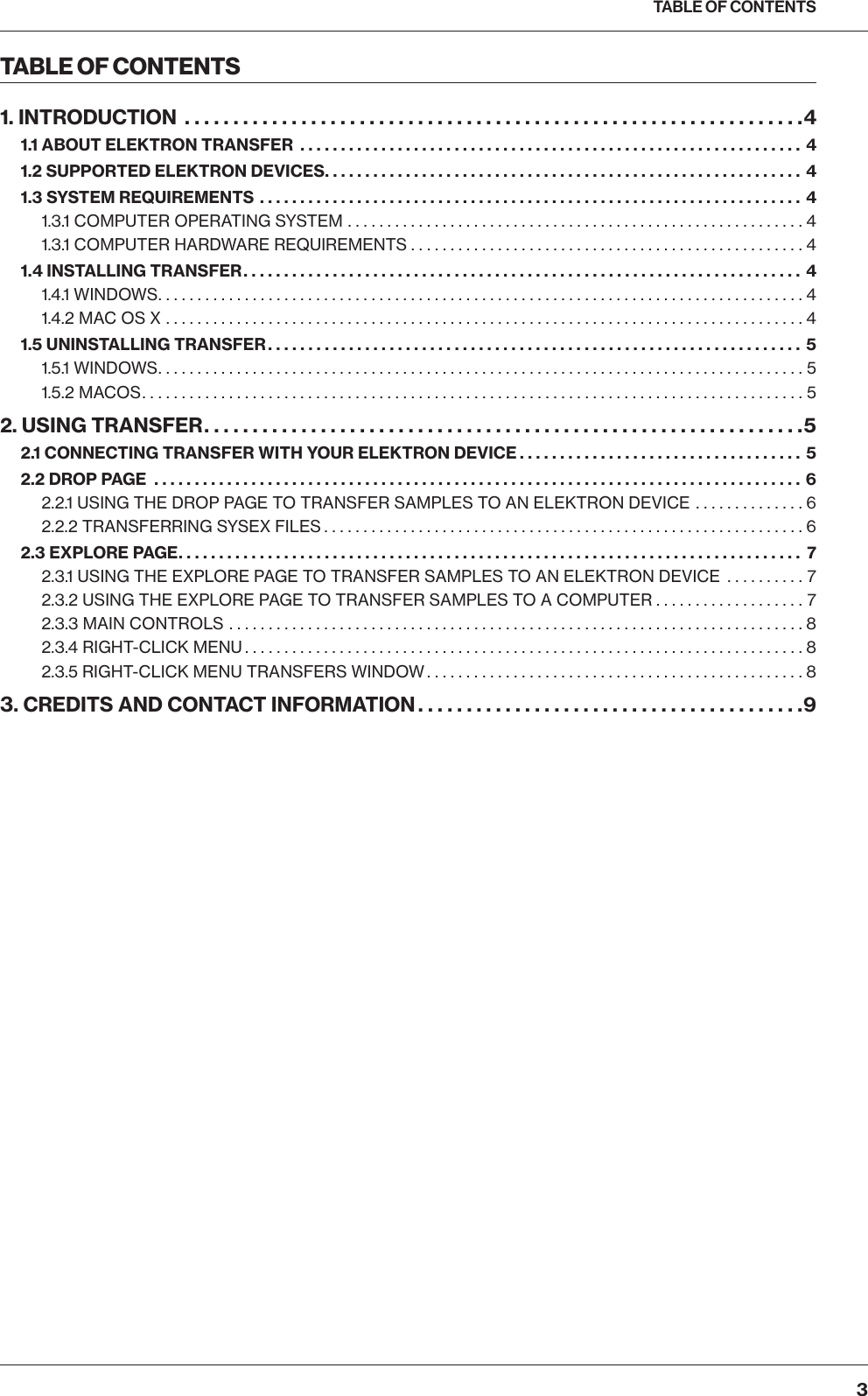 Page 3 of 10 - Elektron Transfer User Manual (English) Transfer-User-Manual ENG