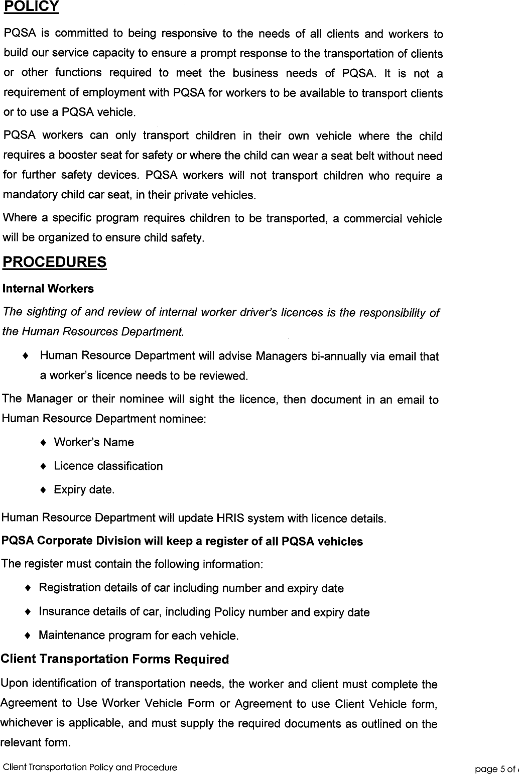 Page 5 of 8 - Transportation-of-Client-Policy-and-Procedures