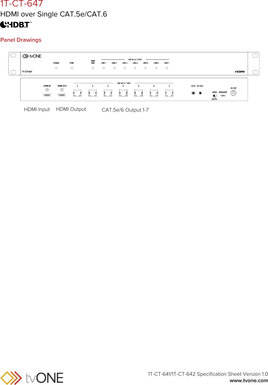 Page 2 of 2 - Tvo1T-Ct-647 User Manual