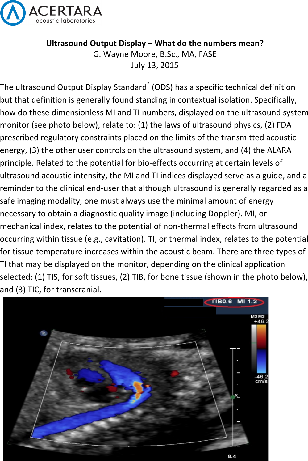 Page 1 of 3 - Ultrasound Output Display Standard Copyx  Ultrasound-Output-Display-Standard