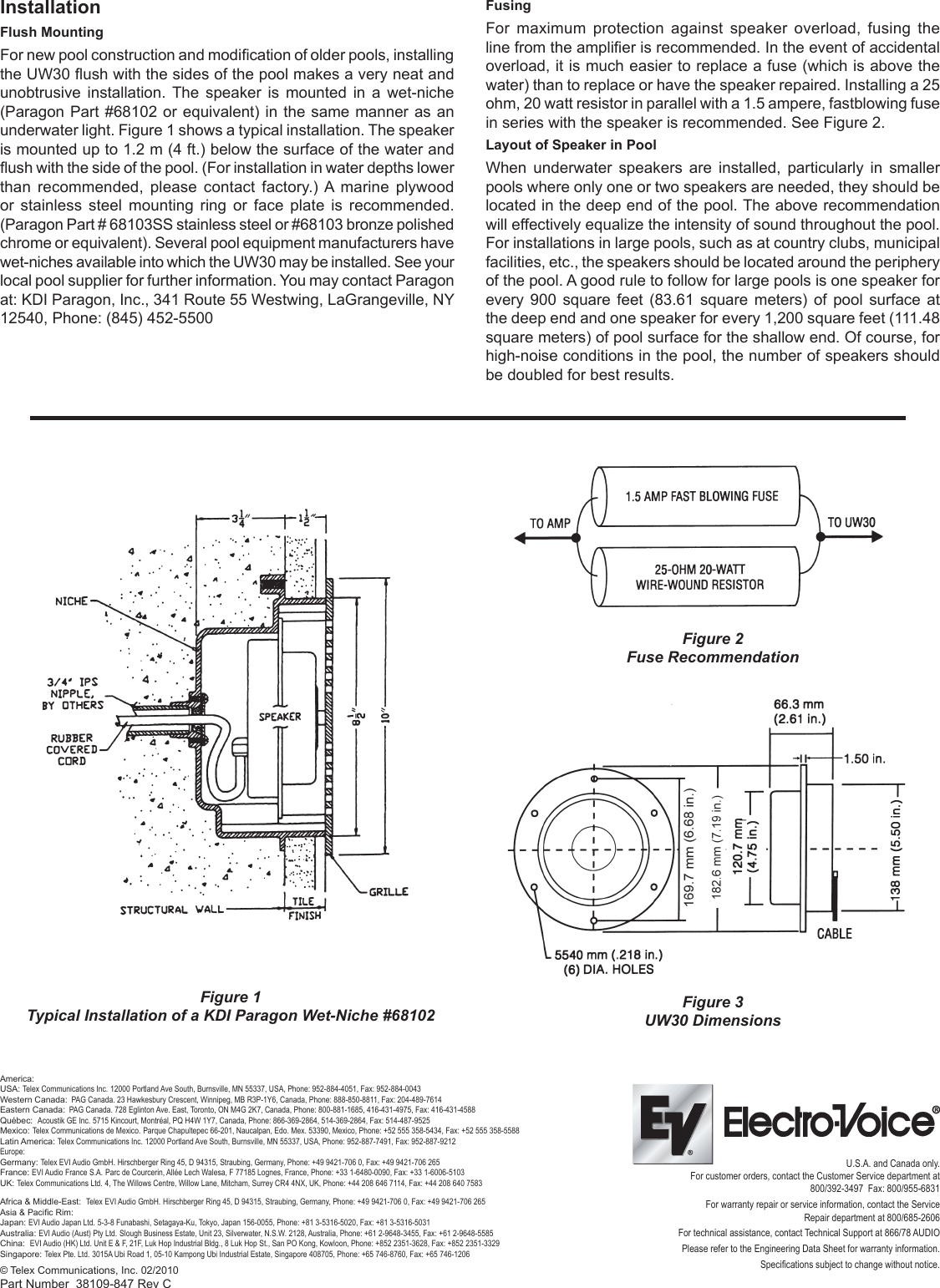 Page 2 of 2 - Uw30 User Manual