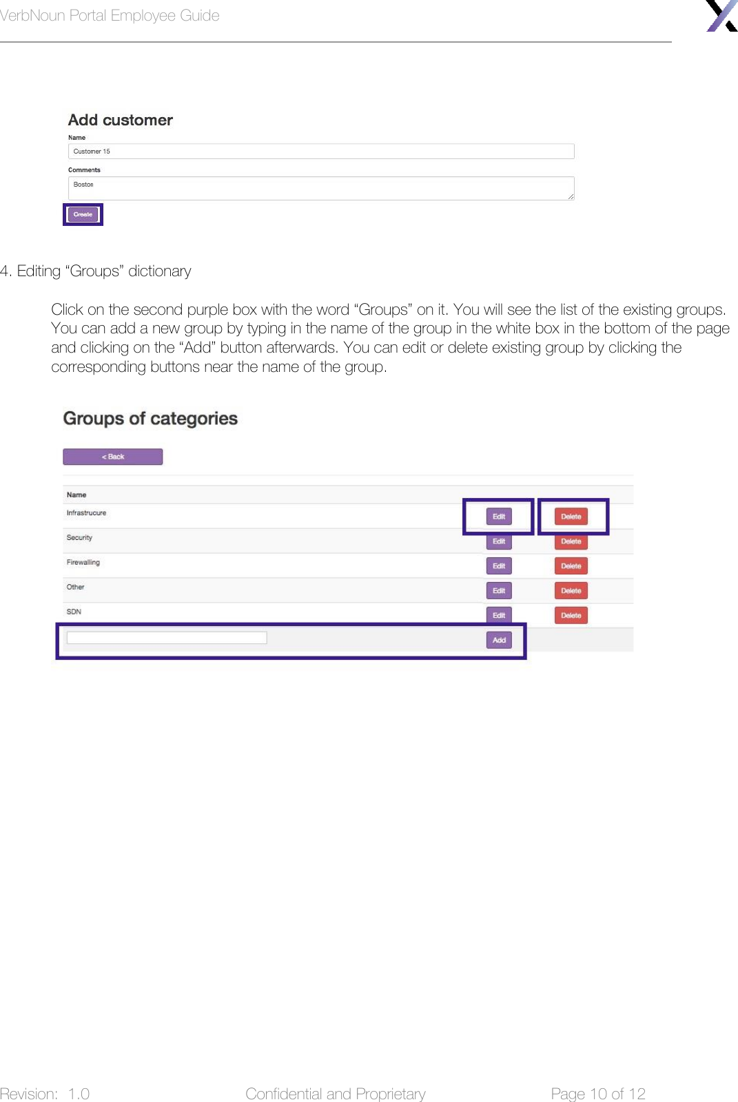 Page 10 of 12 - VerbNoun Employee Guide Verb Noun