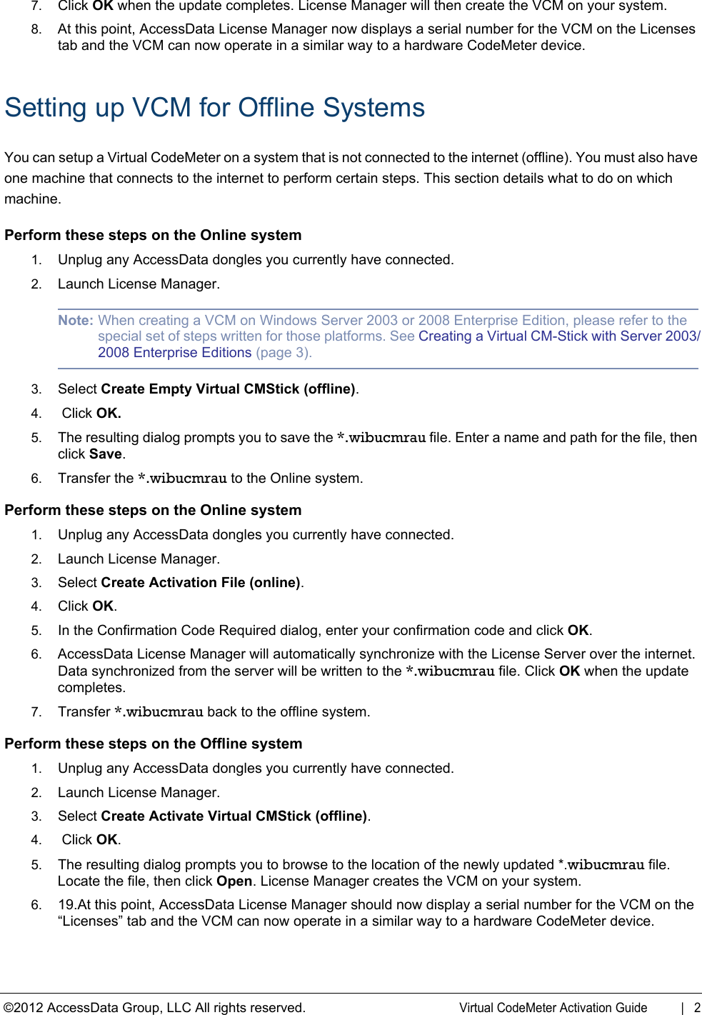 Page 2 of 5 - Vitual Code Meter Activation Guide
