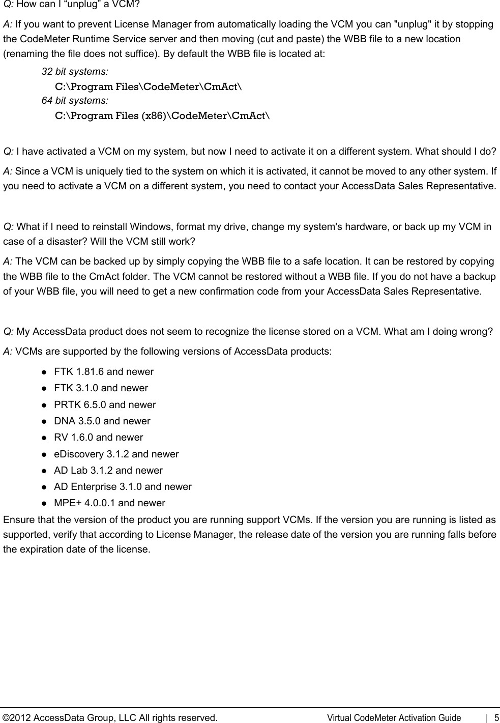 Page 5 of 5 - Vitual Code Meter Activation Guide