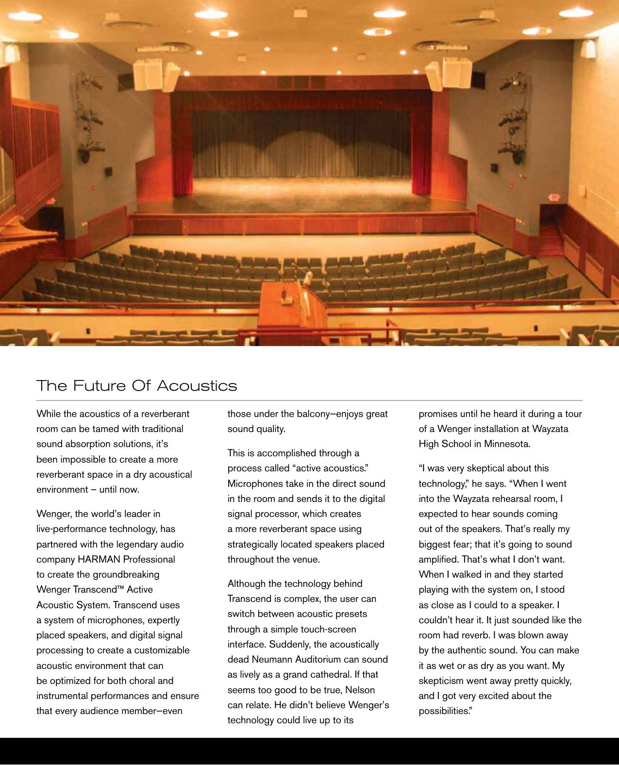 Page 3 of 6 - Wartburg College-Neumann Auditorium_Case Study_LT0118B Auditorium Case Study LT0118B