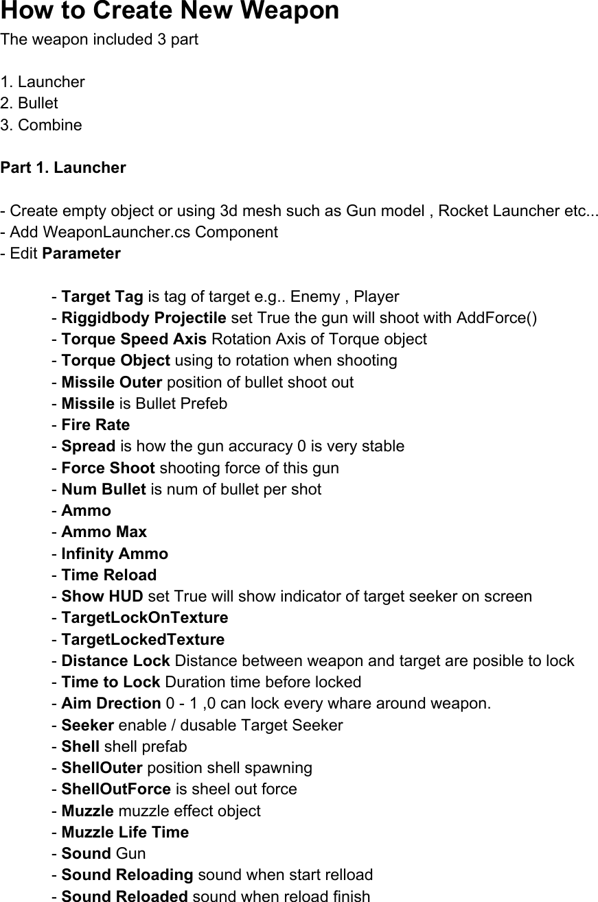 Page 2 of 3 - Weapon System Manual
