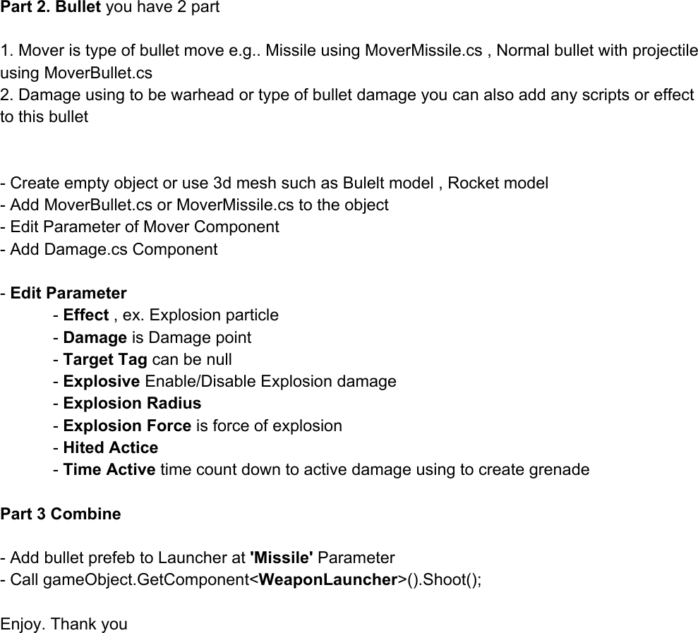Page 3 of 3 - Weapon System Manual
