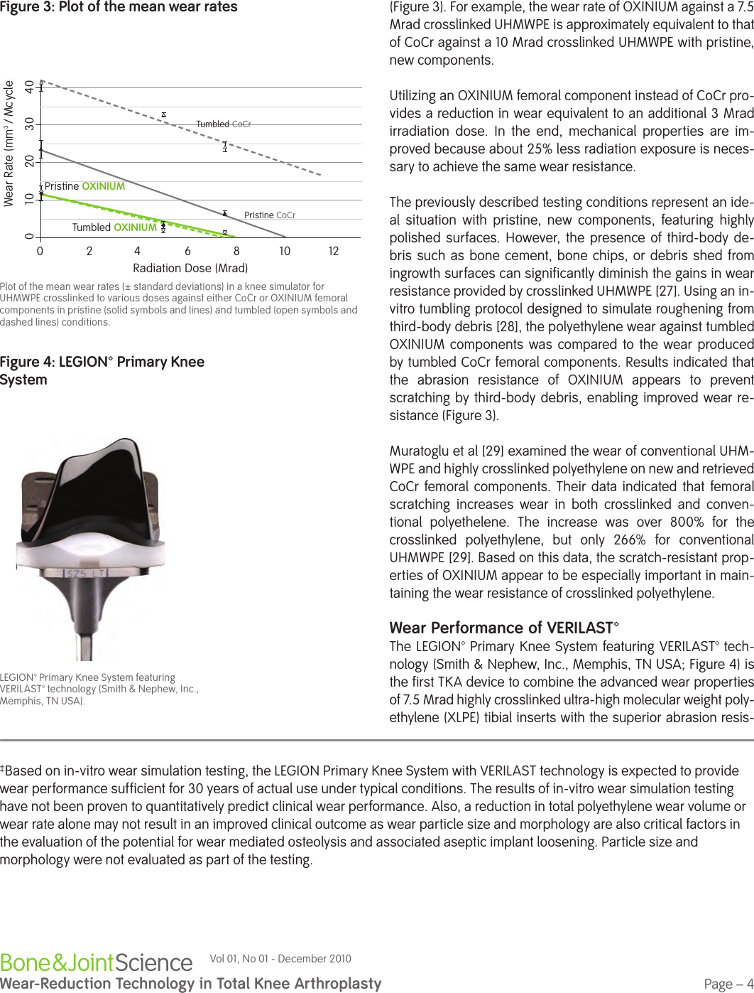 Page 4 of 8 - Wear-Reduction Technology In Total Knee Arthroplasty 71281763