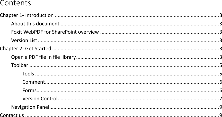 Page 2 of 9 - Web PDF Reader - User Manual UM EN