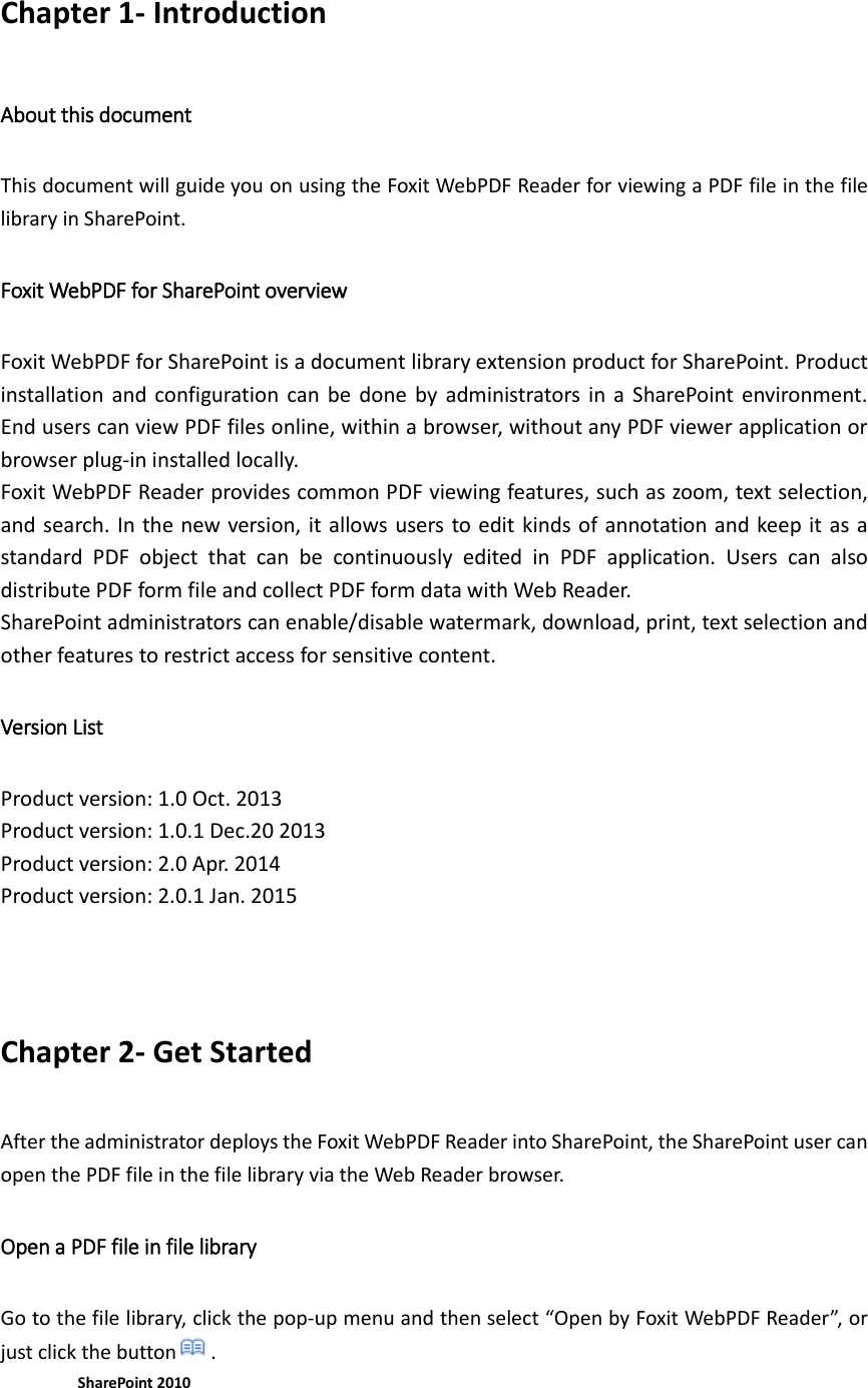 Page 3 of 9 - Web PDF Reader - User Manual UM EN