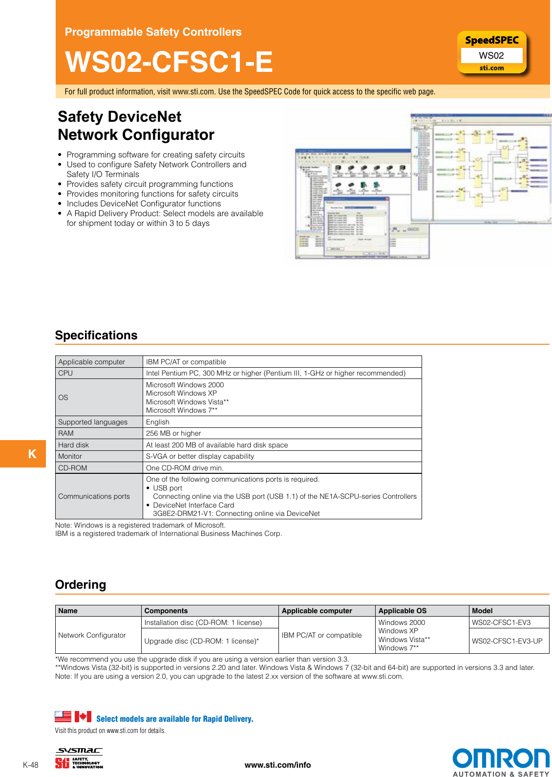 omron network configurator for devicenet safety