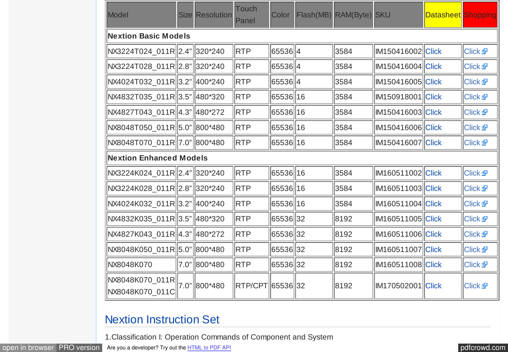 Page 3 of 7 - Nextion HMI Solution - ITEAD Wiki  Www Cc