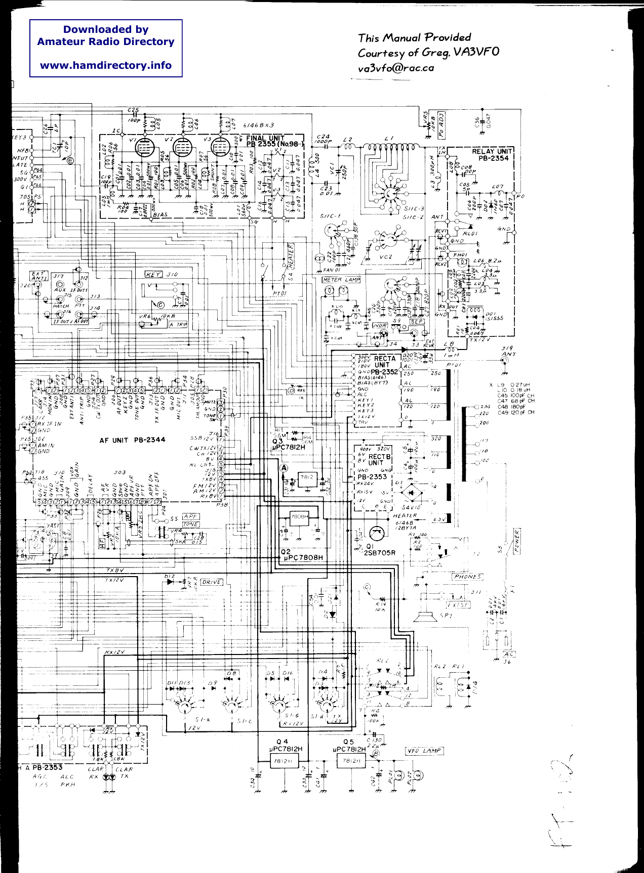 Page 10 of 11 - YAESU - FT102 Circuit Diagram YAESU--FT-102-Schematic