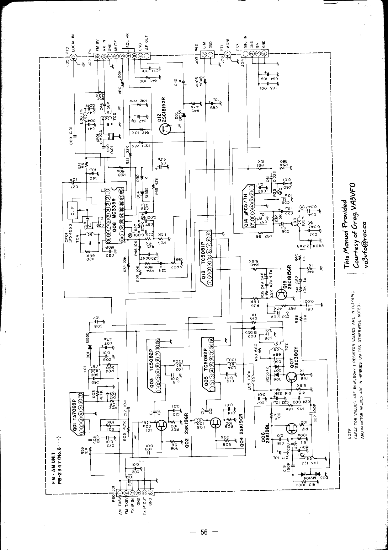 Page 4 of 11 - YAESU - FT102 Circuit Diagram YAESU--FT-102-Schematic