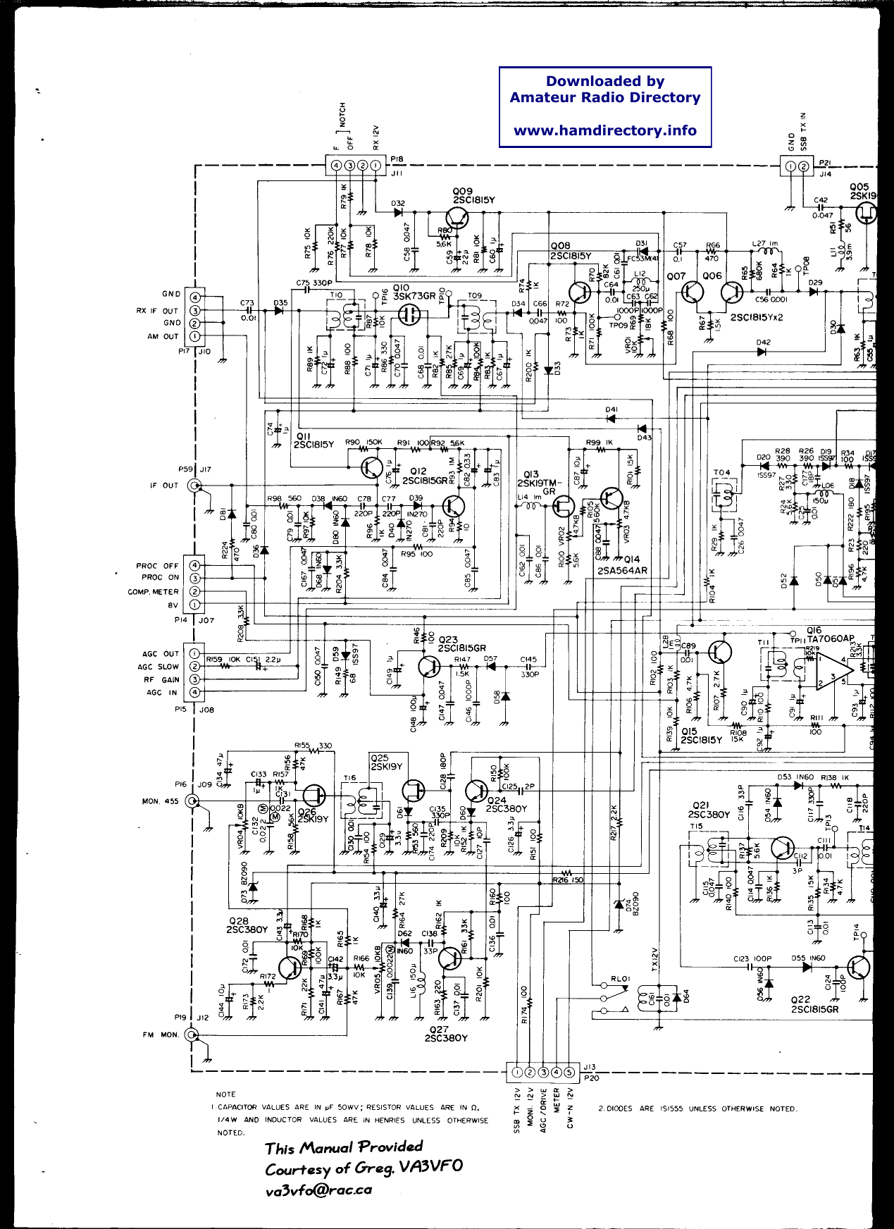 Page 5 of 11 - YAESU - FT102 Circuit Diagram YAESU--FT-102-Schematic