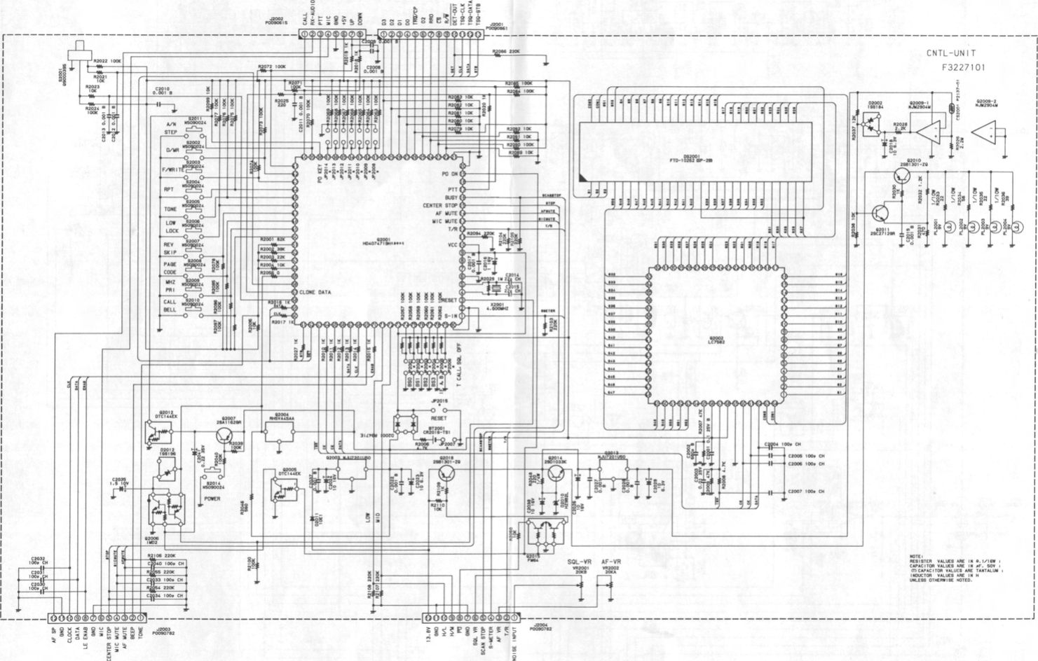 Page 4 of 4 - YAESU--FT-2400h-schematic