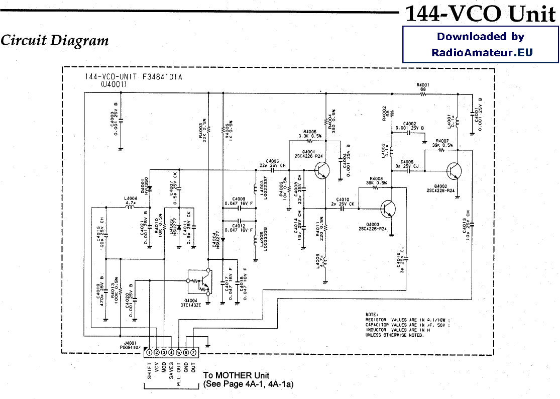 Page 3 of 6 - Yaesu FT-50R Schematic YAESU--FT-50-SCHEMA