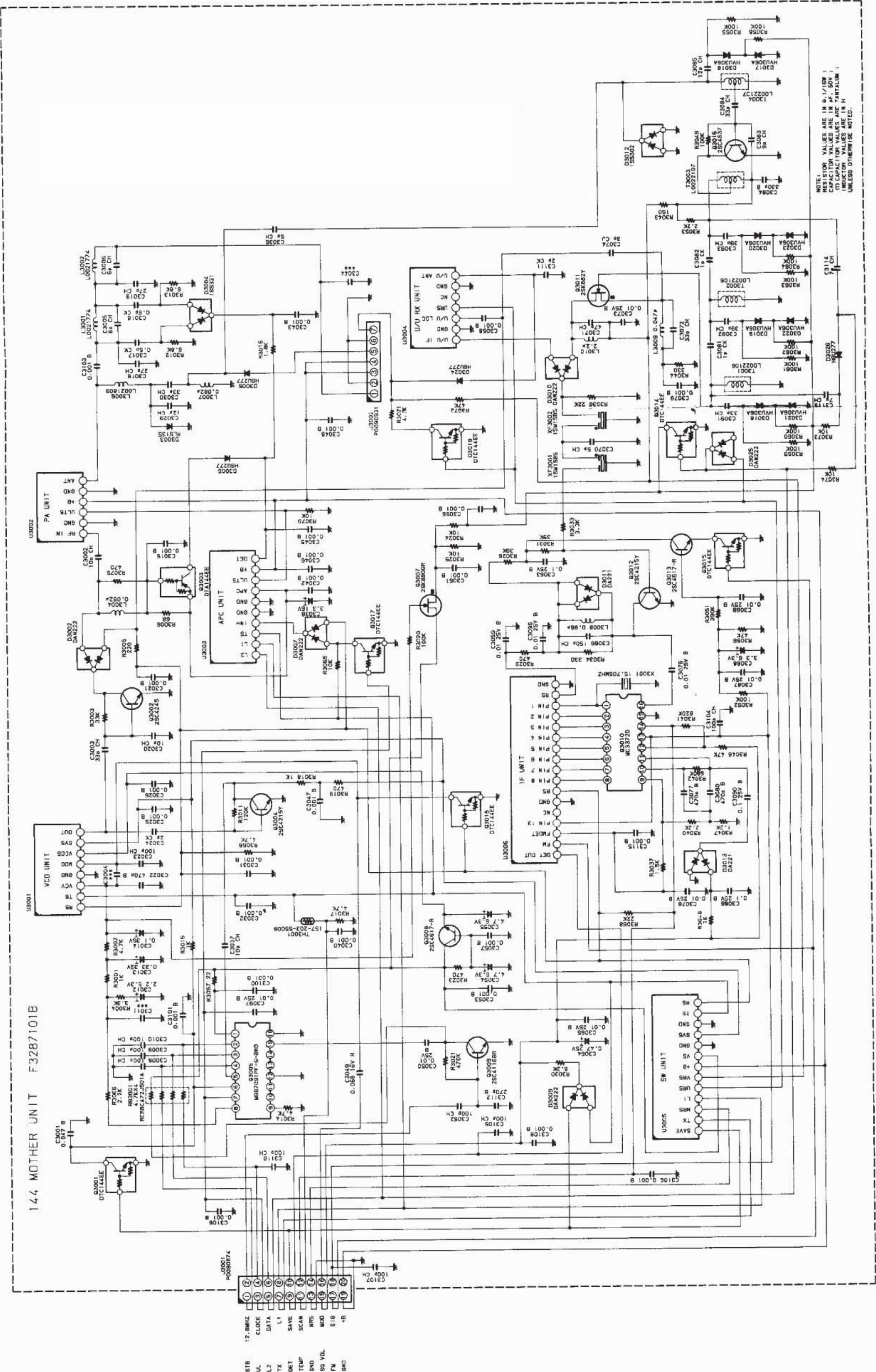 Page 6 of 10 - Yaesu FT-530 Schematic YAESU--FT-530-SCHEMA