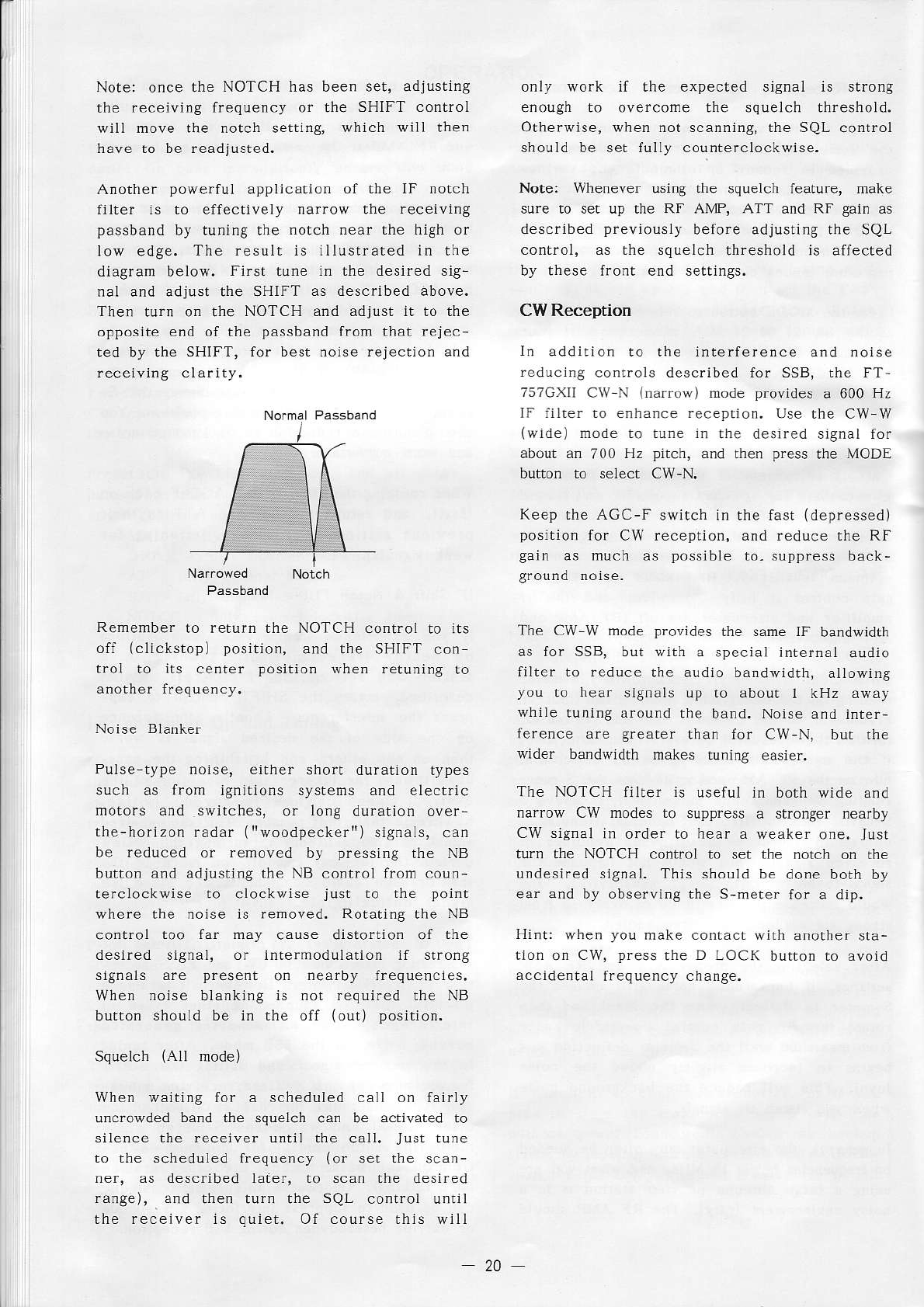 Yaesu Ft 757 Gx Ii User 757gxii Manual